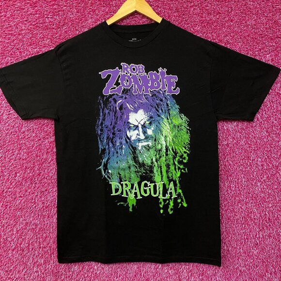 Rob Zombie Dragula Hellbilly Metal Band T-Shirt Large - Picture 1 of 4